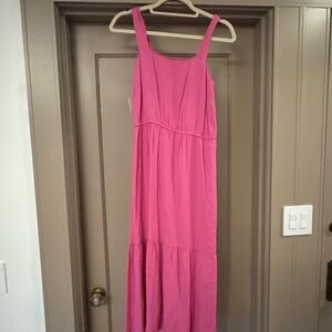 Amazon Essentials Pink Maxi Dress